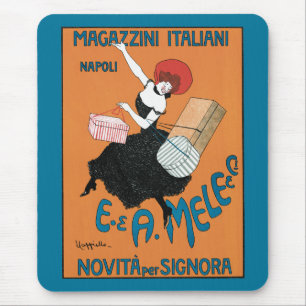 Vintage Art Nouveau Magazzini Italiani door Capiel Muismat