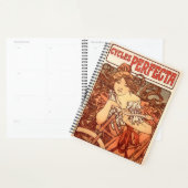 Vintage Art Nouveau Poster Design (Devant avec enveloppe)