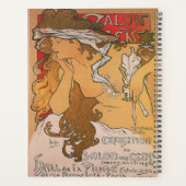 Vintage Art Nouveau Poster Design Planner (Achterkant)