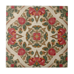 Vintage Arts & Crafts ambachtsstijl, Mission stijl Tegeltje