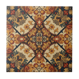 Vintage Arts & Crafts ambachtsstijl, Mission-stijl Tegeltje
