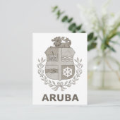 Vintage Aruba Briefkaart (Staand voorkant)