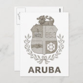 Vintage Aruba Briefkaart (Voorkant / Achterkant)