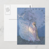 Vintage - Assepoester's Wish, Briefkaart (Voorkant / Achterkant)