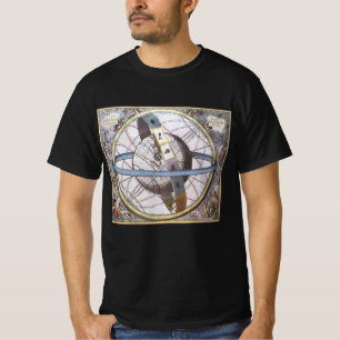 Vintage Astronomie, Hemellichamen door Andreas Cel T-shirt