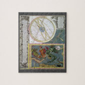 Vintage Astronomie, Komeetpad door Matthaeus Seutt Legpuzzel (Verticaal)