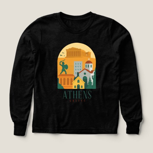 Vintage Athènes Grèce Voyage - Parthenon (Motif recto)