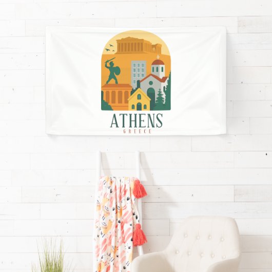Vintage Athens Greece Travel – Parthenon Spandoek (Insitu)