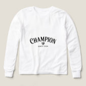 Vintage Athletic Champion Design (Motif recto)