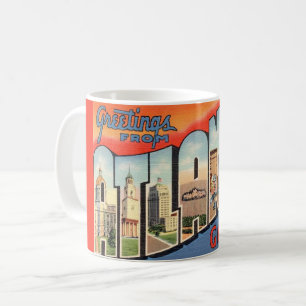 Vintage Atlanta GA Mug
