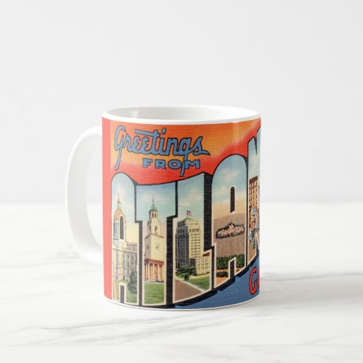 Vintage Atlanta GA Mug (Devant gauche)