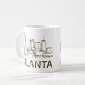 Vintage Atlanta Koffiemok (Voorkant links)