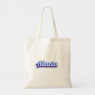 Vintage Atlanta Tote Bag