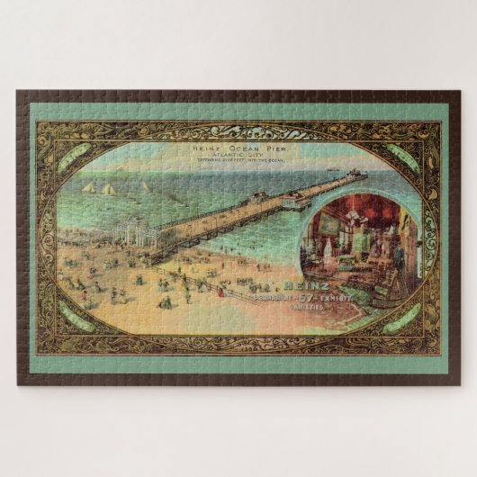 Vintage Atlantic City Pier Grand Puzzle (Horizontal)