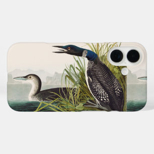Vintage Audubon Grote Zaagbek Natuur Kunst iPhone 16 Hoesje