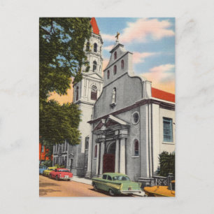 Vintage Augustine Florida Briefkaart