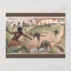 Vintage Australië Briefkaart