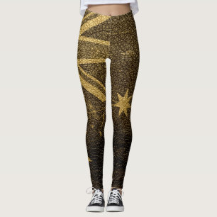 Vintage Australische Vlag #8 Leggings