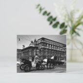Vintage Austria Wenen Fiaker Staatsopera Briefkaart (Staand voorkant)