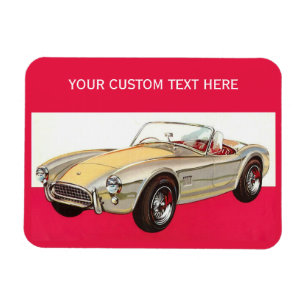 Vintage-auto, aangepast magneet