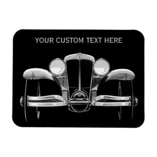 Vintage-auto, aangepast magneet