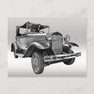 Vintage-auto Briefkaart