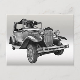 Vintage-auto Briefkaart