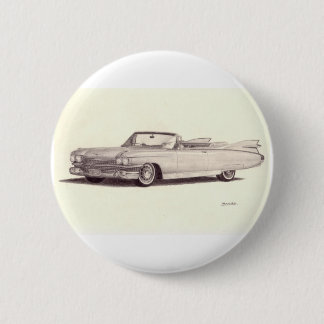 Vintage-auto: Cadillac Eldorado (1959) Ronde Button 5,7 Cm