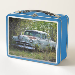 Vintage auto lunchbox