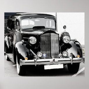 Vintage-auto Poster