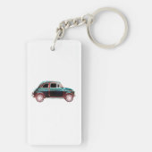 Vintage-auto Sleutelhanger (achterkant)
