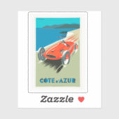 Vintage-auto. Sticker (Vel)