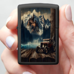 Vintage auto van Mountain Castle