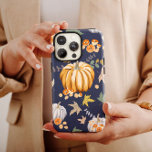 Vintage Automne Orange Citrouille coque iphone-Mat<br><div class="desc">Le CITROUILLE ORANGE vintage de l'AUTOMNE vient compléter votre collection de coques pour l'automne. N'hésitez pas à contacter le propriétaire du magasin pour toute question supplémentaire sur nos produits. PurdyCase©</div>
