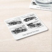 Vintage-auto's, aangepast onderzetter (Schuin)