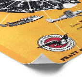 Vintage Aviation Magazine Airplane Cover Art Print (Hoek)