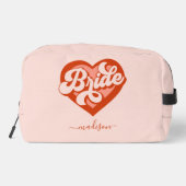 Vintage Babe Bruid Wordt Bruidsmeisje Stam Toilettasje (Achterkant)