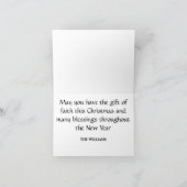 Vintage Baby Jesus Mary Carte de Noël religieuse (Intérieur)