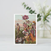 Vintage Baby Moses Briefkaart (Staand voorkant)