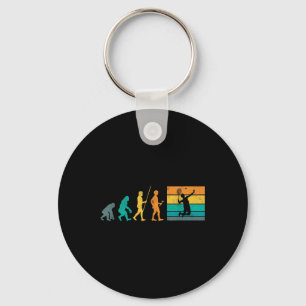 Vintage Badminton Evolution Shuttle Retro Badminto Sleutelhanger