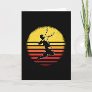 Vintage Badminton Kaart