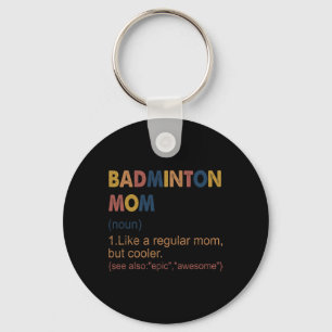 Vintage Badminton Mam Definition Badminton Mam voo Sleutelhanger
