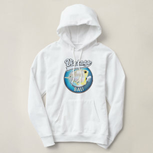 Vintage Bali retro logo Hoodie