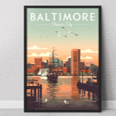 Vintage Baltimore Poster