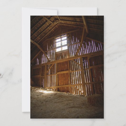 Vintage Barn Kaart (Voorkant)