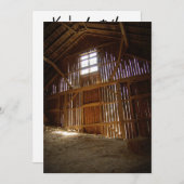 Vintage Barn Kaart (Voorkant / Achterkant)