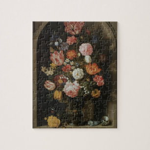 Vintage Barok, Bloemstuk door Bosschaert, Oudere Legpuzzel