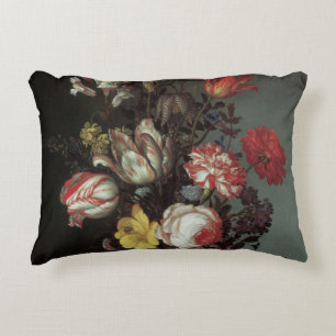 Vintage Barokke Bloemen door Balthasar van der Ast Accent Kussen