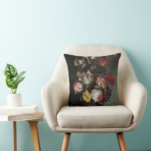 Vintage Barokke Bloemen door Balthasar van der Ast Kussen