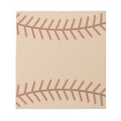 Vintage Baseball Binder Notepad  Notitieblok (Voorkant)